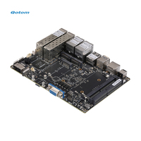 MB4C911 Intel C3758 Denverton Processeur 5 Intel I226-V 2.5 Gigabit LAN Mini PC Carte Mère Avec 4 10G SFP +