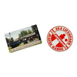 Imán de nevera de aluminio con diseño personalizado, recuerdo turístico, placa de matrícula de coche de metal, imán de nevera de acrílico, imán para refrigerador - Product Image 5