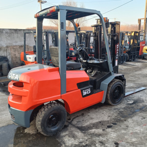 Used Toyota <b>Forklift</b> 3Ton 3m Mini Diesel <b>Forklift</b> with Engine Excellent Condition Japan Original - Product Image 5