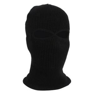 High Quality <b>Balaclava</b> 2 Hole Thermal Knitted Ski Mask Motorcycle <b>Full</b> <b>Face</b> Neck Warmer Under for men - Product Image 5