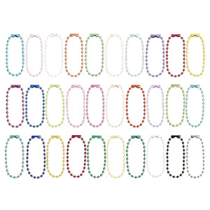 Cadena de cuentas coloridas de 2,4 mm, pulsera de moda unisex, accesorio de joyería para regalo - Product Image 2