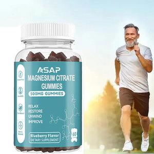 Marque privée Gommes Calme au magnésium Gommes au citrate Glycinate de magnésium avec vitamines B6 - Product Image 2