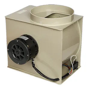 Laboratorium Speciale Pp Anti-Corrosie Pijplijn Centrifugaal Ventilator Zuurkast Asstroomventilator Stille High-Speed Pp Fan