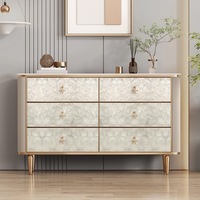 Console et table d'appoint en bois blanc de luxe pour salon et chambre à coucher, buffet moderne pour salle à manger