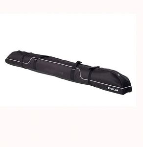 Sac de ski rembourré BSCI pour snowboard, sac de voyage pour un seul ski, sac à roulettes pour transporter des skis et des chaussures - Product Image 1