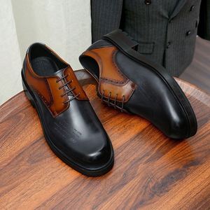 Zapatos de Hombre de Cuero Genuino de Lujo Hechos en Italia, de Alta Calidad, para Caballeros, Adecuados para Negocios, Eventos Formales y Bodas - Product Image 3