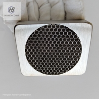 Diffuseur d'air en nid d'abeille en acier inoxydable pour la ventilation du plafond