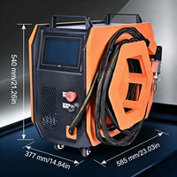 Machine de soudage laser 4 en 1 de haute qualité, refroidie par air, légère, pour le soudage, la découpe, le nettoyage, 800W, 1500W, 2000W