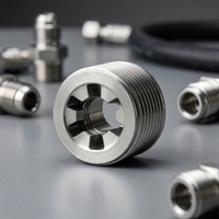 Accessoires automobiles : Usinage sur mesure de précision par tournage CNC, fraisage et électroérosion à fil pour l'usinage de boulons filetés et de douilles adaptatrices