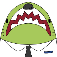 Peluche Requin Vert Kawaii OEM ODM, Costume d' Employé de Bureau, Animal en Peluche Rembourré en Coton PP, Poupée Douce à Câliner Personnalisée