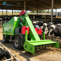 Camion à fumier diesel à couple élevé pour le transport lourd de bétail et de fumier de mouton, équipement de transport tout-terrain