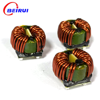 Inducteur toroïdal à mode commun SMD à faible courant personnalisé, bobine en cuivre épais anti-vibration, filtre anti-interférence électromagnétique, mini pilote LED, carte d'alimentation