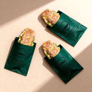Food Grade Wax Paper <b>Bag</b> Coated Papers Paper Greaseproof Paper Sheets Packaging <b>Bag</b> Custom Printed Laminated <b>Cookie</b> <b>Bags</b> - Product Image 4