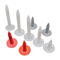 Nuevo tipo de sujetador de aislamiento de plástico Hdpe Materiales aislantes de calor Anclaje de clavo de aislamiento de pared externa