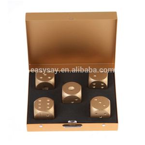 Conjunto de 5 de aluminio de juego de dados de rodillos para juegos - Product Image 1