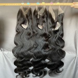 Pelucas de Cabello Brasileño con Frente de Encaje al por Mayor, Venta a Granel, Peluca de Cabello Humano 13x4 con Frente de Encaje, Peluca Frontal HD con Ondas Suaves - Product Image 2