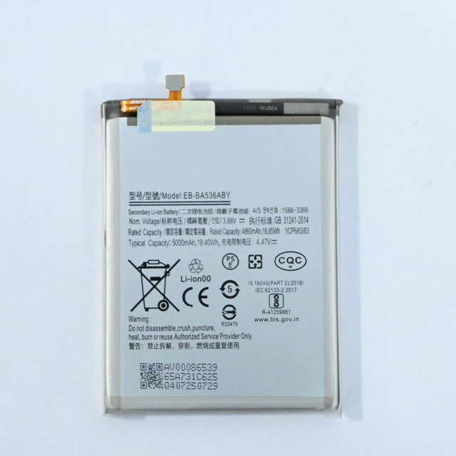 Wholesale EB-BA536ABY Replacement Battery for Samsung A536 A33 5G 5500mAh Phone Battery