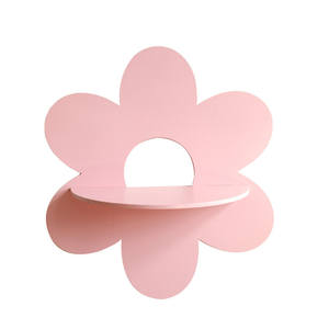 Estante de Almacenamiento de Pared con Forma de Flor, Soporte de Madera para Decoración de Pared, Estante Flotante para Plantas, Regalo para Dormitorio, Baño - Product Image 5