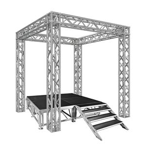 Có thể gập lại nhôm giàn gian hàng di động DJ bảng quầy bar cho các sự kiện hiển thị sân khấu - Product Image 6