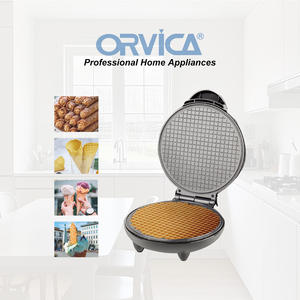 ORVICA Machine à faire des rouleaux d'oeufs croustillants Omelette Sandwich <span class=keywords><strong>Fer</strong></span> à crêpe Moule à gaufre Crêpe DIY Machine à crème glacée Snack Machine ORM-8811 - Product Image 4