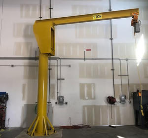 0,5 Ton 1 Ton 2 Ton Workshop Arm Swing Cantilever Jib Crane con Motor Ground & Remote Control - Product Image 5