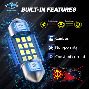 <span class=keywords><strong>C5W</strong></span> LED Accessoires De Voiture Intérieur Festoon Can5bus <span class=keywords><strong>C5w</strong></span> <span class=keywords><strong>28mm</strong></span> 31MM 36MM 39MM 41mm 44mm Led Lumières Ampoule Auto Luz Focos Luces Para - Product Image 3
