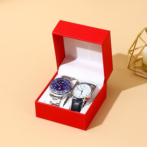 Boîte de rangement pour montres et bijoux avec logo personnalisé, pour bracelets, boucles d'oreilles, colliers, et présentoir de montres pour magasin - Product Image 6