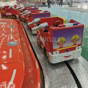 Precio de fábrica Funciona con pilas en pistas 12 asientos 1 + 3 cabinas Luces LED y música, Paseo en tren, Tren para centros comerciales - Product Image 3