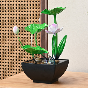 Mini <span class=keywords><strong>Fontaine</strong></span> à <span class=keywords><strong>Eau</strong></span> de Table avec Roches Naturelles, Décoration d'Intérieur pour Bureau, Maison et Chambre - Product Image 2