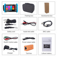 Testeur de caméra IP IPC 9800 Pro 8K 8MP CCTV Moniteur 7 pouces H.265 4K Vidéo POE Testeur de moniteur PTZ Testeur de caméra IP