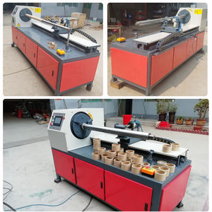 Machine de fabrication de tubes en papier carton kraft spirale entièrement automatique Machine de découpe de tubes en papier Machine à friser Fabricant - Product Image 3