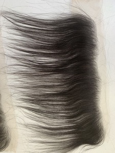 Лидер продаж, высокое качество, высокое цифровое 12*1, тонкое HD кружево, Фронтальная застежка с натуральными волосами, HD прозрачное швейцарское кружево фронтальная поставка - Product Image 3