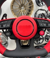 Volant sport multifonctionnel en cuir modifié R8 pour Audi A3 A4L A5 A6L A7 Q2 Q3 Q5 S4 S5 S7