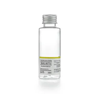 Lotion <b>bottle</b> transparent aluminum cap <b>bottle</b> <b>plastic</b> <b>empty</b> <b>bottle</b> cosmetic sub-bottling portable travel sample <b>bottle</b> - Product Image 4