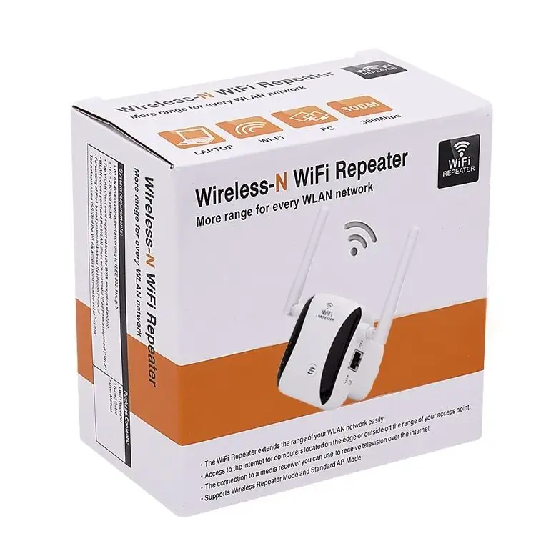 Computer Accessory Sets KP300T 300Mbps Home Mini Repeater WiFi Signal Amplifier Wireless Network