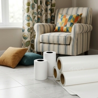 Rouleau de papier de sublimation à séchage rapide 95 g/m², adapté à l'impression DIY sur vêtements, effet de transfert stable, taille personnalisée pour la vente en gros