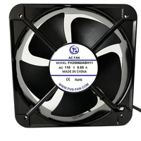 Ventilateurs axiaux de refroidissement DC 20060 20CM 12V 24V 48V 200x200x60mm, ventilateur de toit solaire DC pour grands variateurs de fréquence (VFD)