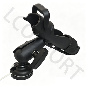 Soporte Universal para Cañas de Pescar, Base Octogonal Multifuncional, Material ABS, Accesorio para Barco - Product Image 1
