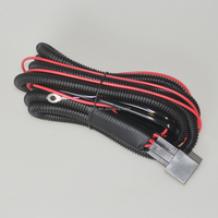 Kit de conversion xénon H11 35W/55W pour éclairage automobile, accessoires de phares, avec relais 12V 40A et adaptateur de câble pour remplacement des feux de brouillard de voiture
