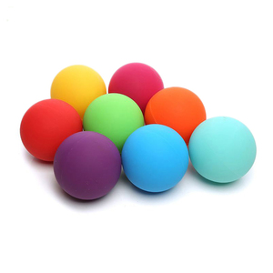 Bola de masaje de Lacrosse de goma de silicona Natural colorida para cuerpo, pierna, cara, brazo, pie, músculo, cabeza, cintura, deportes, aplicación de mano - Product Image 1