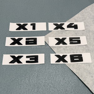 Emblema Adhesivo para Coche Estilo Alemán para X2/X3/<span class=keywords><strong>X4</strong></span>/X5/X6, Material ABS para la Parte Trasera, Franja Deportiva para Coche M35i M40i M50i <span class=keywords><strong>40d</strong></span> - Product Image 1