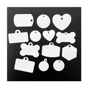 Placas de Identificación Redondas de Aluminio <span class=keywords><strong>para</strong></span> <span class=keywords><strong>Perros</strong></span>, con Diseño de Concha, <span class=keywords><strong>para</strong></span> Sublimación, en Blanco, <span class=keywords><strong>para</strong></span> Mascotas, Venta Caliente 2024 - Product Image 1