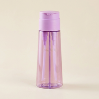 Nouvelle bouteille vide en plastique à double tube pour shampoing et gel douche, 300/400/500 ml, idéale pour les colorations capillaires