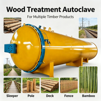 Autoclave de Alta Presión para Teñido de Madera al Vacío, Tanque de Tratamiento para Modificación del Color del Madera