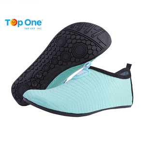 TopOne Aqua zapatos de agua descalzos calcetines de Yoga de secado rápido zapatos de playa Slip-On para hombres mujeres zapatos de natación - Product Image 4