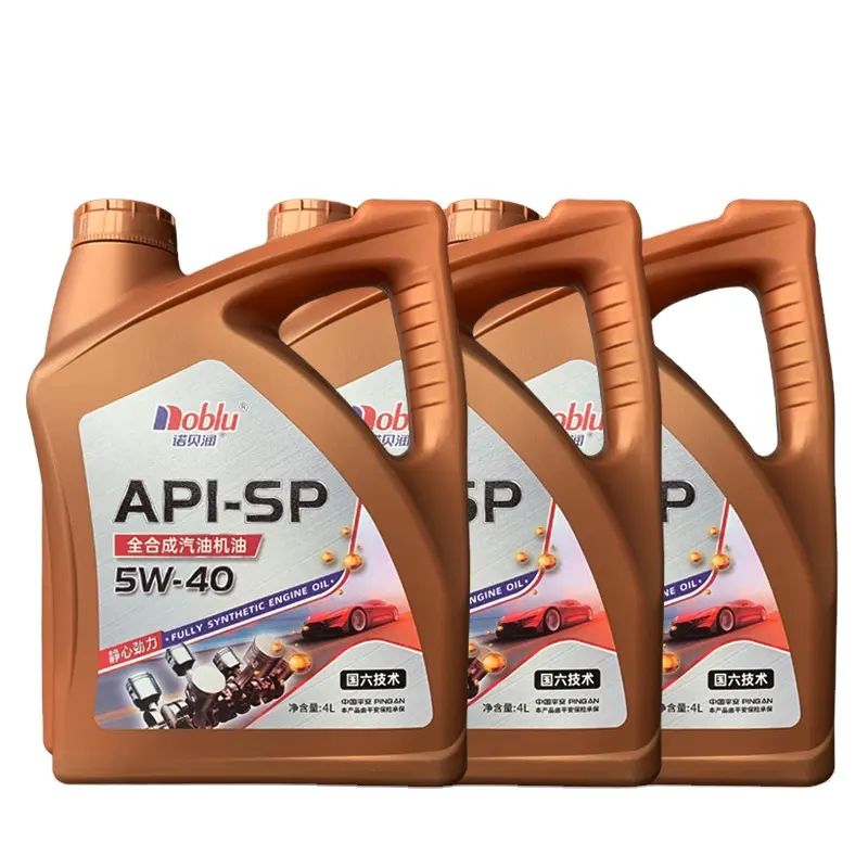Wholesale Price Gasoline Motor Oil Top Manufacturer SP 5w30 5w40 Fully Synthetic Engine Oil
