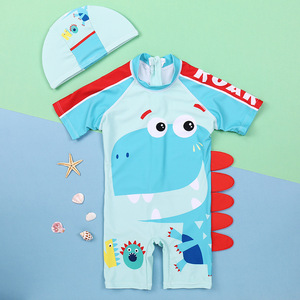 <span class=keywords><strong>Maillot</strong></span> <span class=keywords><strong>de</strong></span> <span class=keywords><strong>bain</strong></span> une pièce pour garçons, motif dessin animé, séchage rapide, protection solaire, en polyester, tailles L/M/S, coupe carrée, pour la plage - Product Image 4