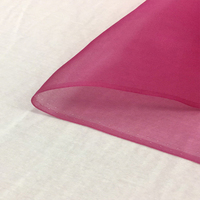 Tissu en soie de mûrier de luxe de sortie d'usine tissu en soie liquide doux et brillant tissu en organza pour robes