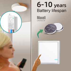 Su geçirmez derece IP66 uzaktan kumanda anahtarları akıllı anahtar APP uzaktan kumanda wifi akıllı ışık anahtarı alexa tuya - Product Image 3
