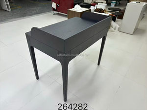 Bureau d'écriture moderne en chêne noir pour suite d'hôtel de luxe |   Console de salle de bain minimaliste en bois sur mesure pour villa |   FF&E <span class=keywords><strong>commercial</strong></span> OEM - Product Image 4